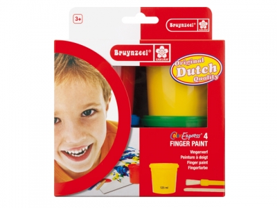 Finger Paint Set 4 9516K04C