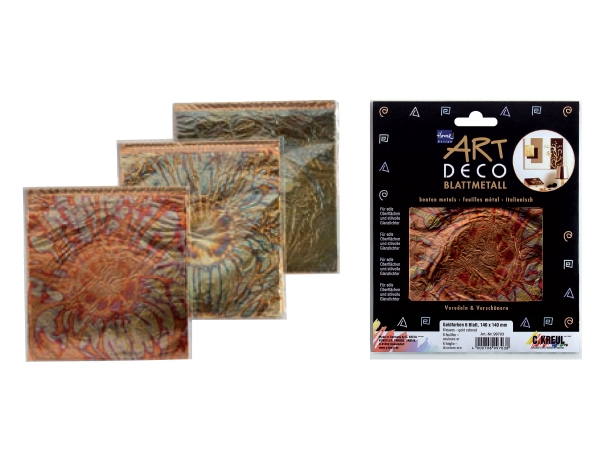 KREUL Art Deco Beaten Metals mottled