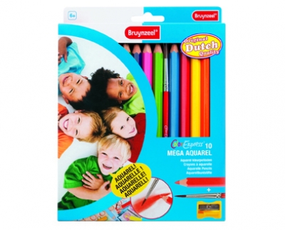 Mega Aquarel Set 10 Aquarel Pencils 3550K10C