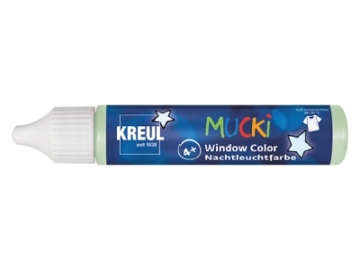 MUCKI Window Color Glow-in-the-dark paint