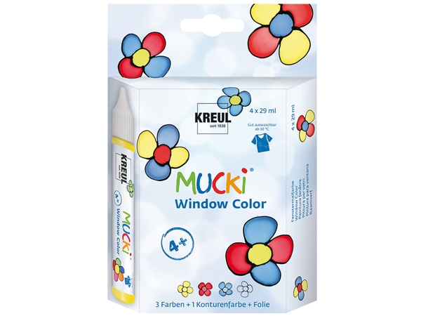 MUCKI Window Color Set of 4