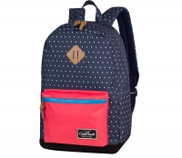 NAVY BLUE DOTS
