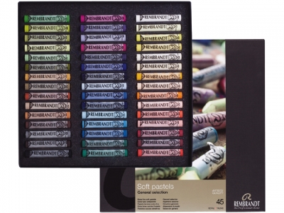 Rembrandt soft pastels general selection Traditional set 300C45